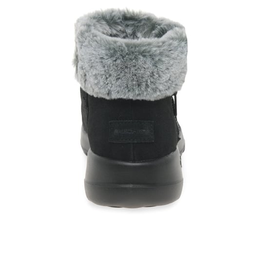 Skechers Vrouwen/dames On The Go Joy Suede Ankle Boots (Zwart/Grijs) - Image 2