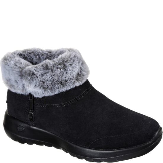Skechers Vrouwen/dames On The Go Joy Suede Ankle Boots (Zwart/Grijs) - Image 3