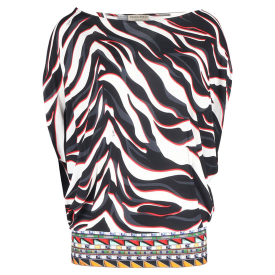 Emilio Pucci Animal Print Top in Multicolor Viscose - Image 1