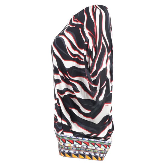 Emilio Pucci Animal Print Top in Multicolor Viscose - Image 2