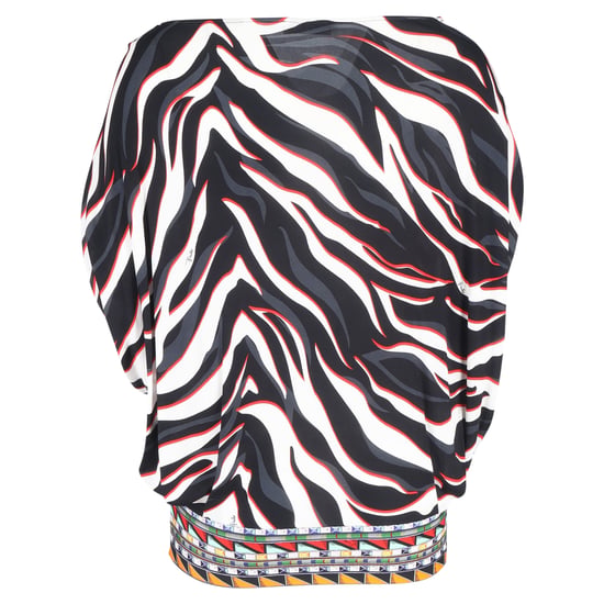Emilio Pucci Animal Print Top in Multicolor Viscose - Image 3