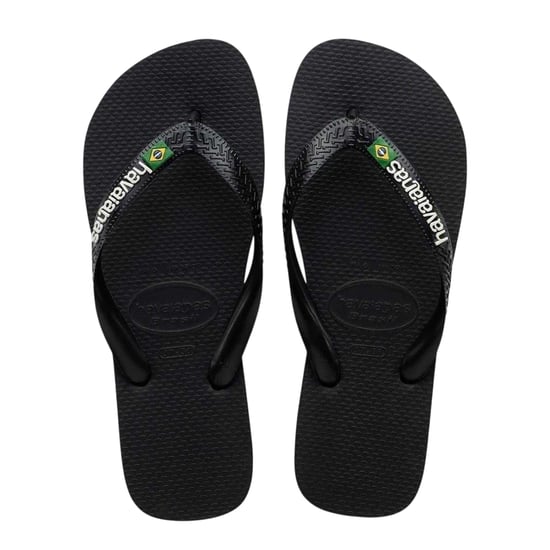 Havaianas Unisex-teenslippers voor volwassenen, model Brasil (Zwart) - Image 2