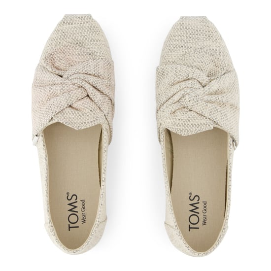 TOMS Alpargata Bow Slip On Ladies Shoes - Image 4