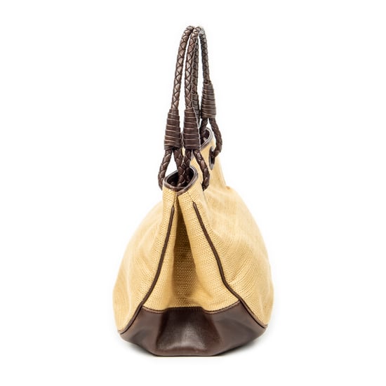 Vintage Straw Tote schoudertas - Image 4