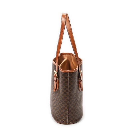 Vintage Bucket Tote  Shoulder Bag - Image 3