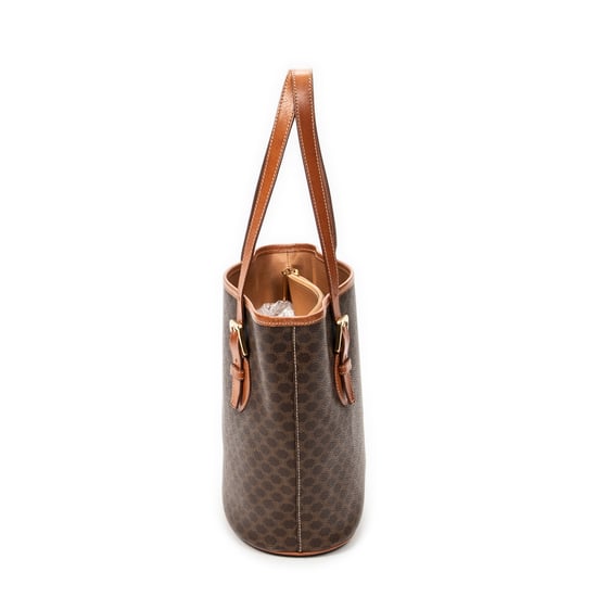 Vintage Bucket Tote  Shoulder Bag - Image 4