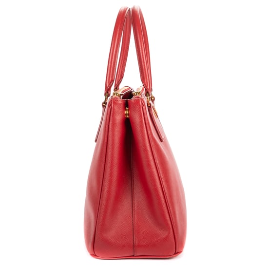 Large Galleria Double Zip Tote Large Shoulder Bag - Image 4