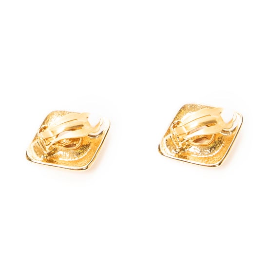 CC Diamond Clip On Earrings oorbellen - Image 2