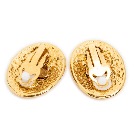 CC Oval Clip On Earrings oorbellen - Image 2