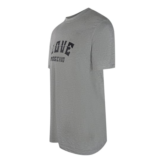 Love Moschino Mens Bold Logo T-Shirt (Grey) - Image 3