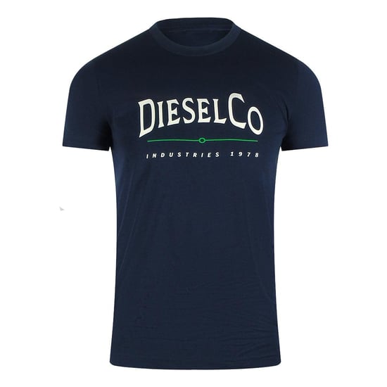 Diesel Mens Industries Premium Cotton T-Shirt (Navy Blue) - Image 1