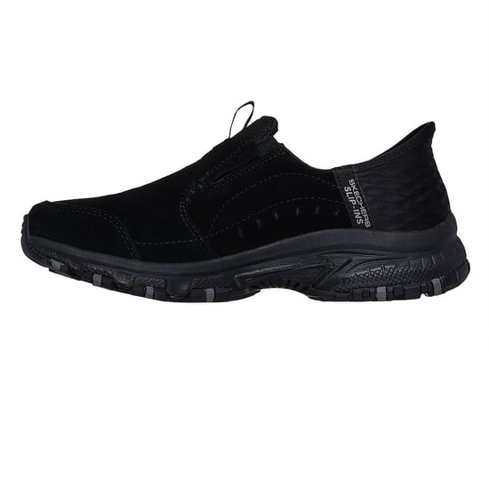 Skechers Sunapee stevige leren laarzen voor dames (Zwart) - Image 2