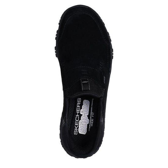Skechers Sunapee stevige leren laarzen voor dames (Zwart) - Image 3