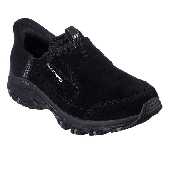 Skechers Sunapee stevige leren laarzen voor dames (Zwart) - Image 5