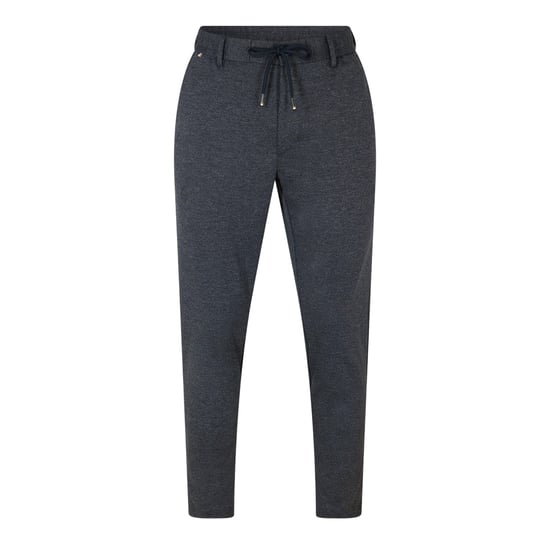 Boss Heren Gebreide Textuur Broek (Donkerblauw) - Image 1