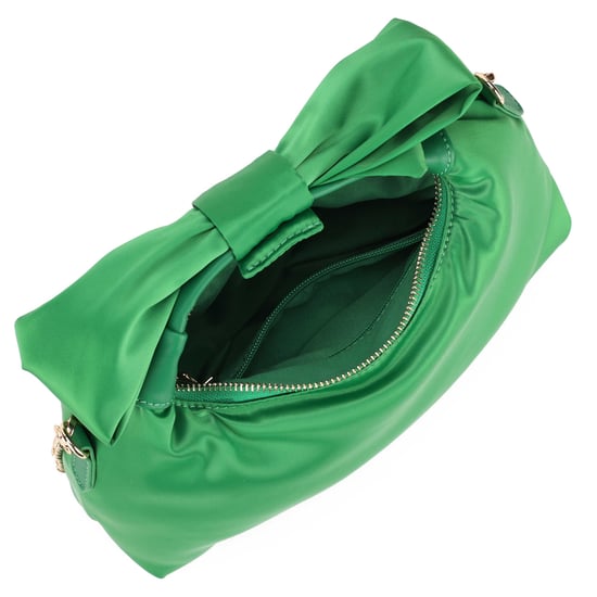 Dandy Bow Gerecycled Satijn Groen w. Goud Tas - Image 3