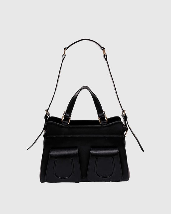 Kleine Cher Florence Black w. Goud Tas - Image 1