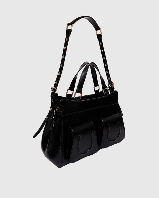 Kleine Cher Florence Black w. Goud Tas - Image 2