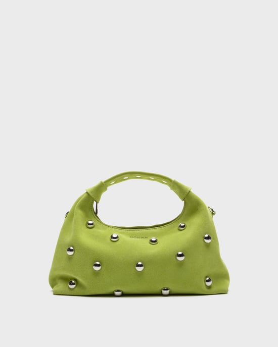 Dandy Rivet Suede Lime Tas - Image 2