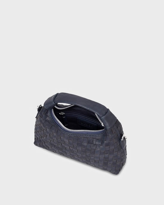 Dandy Gevlochten Zwart Tas - Image 3