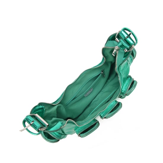Sally Pocket Recycled Cool Green Tas - Image 3