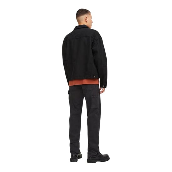 Jack And Jones Eddie Carpenter-jeans voor heren met een relaxte pasvorm (Zwart) - Image 5