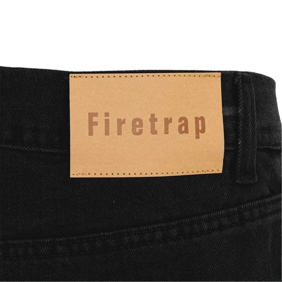 Firetrap Mens Denim Jeans (Black) - Image 3