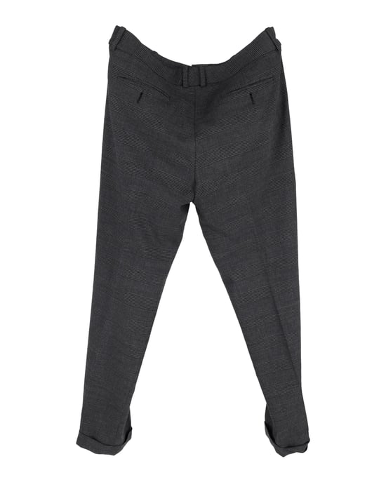 Geruite broek van Dolce & Gabbana in grijze wol - Image 2