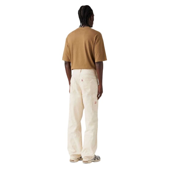 Levis Heren Denim Timmerman Middelhoge Jeans (Ecru) - Image 2