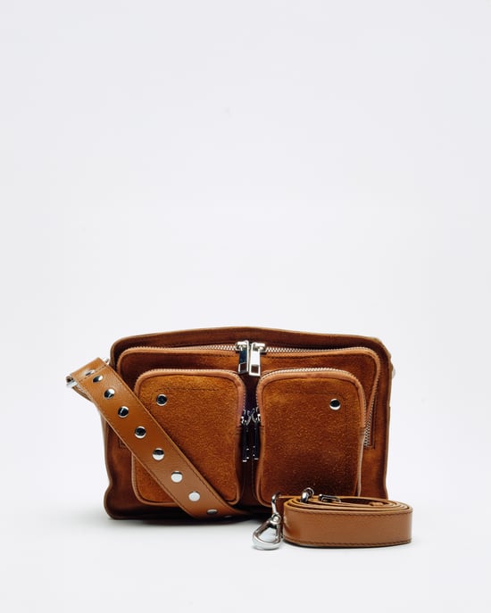 Ellie Suede Pecan Brown Tas - Image 3