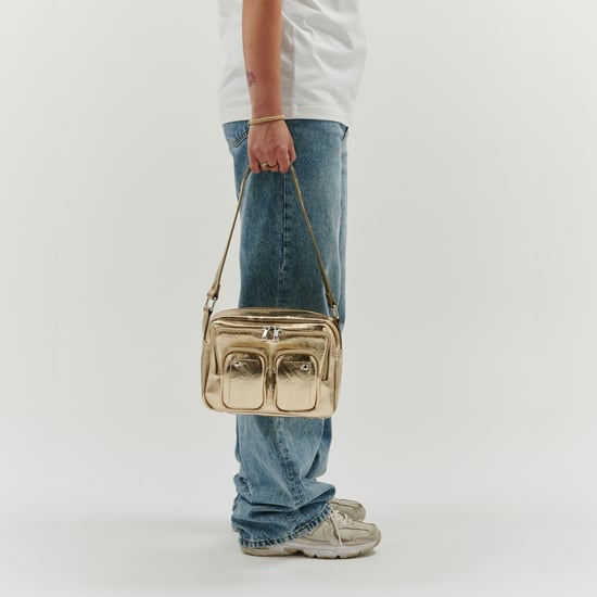 Ellie Recycled Cool Light Gold Tas - Image 4