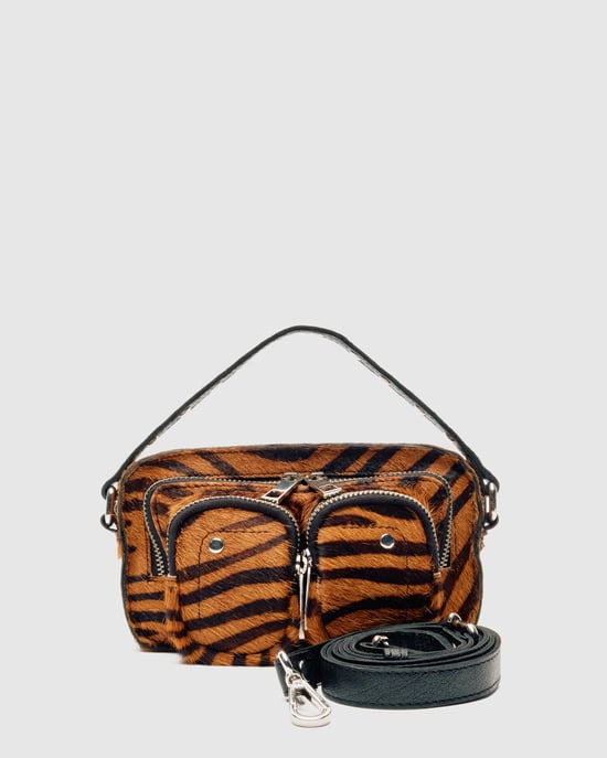 Helena Stripes Deluxe Donkerbruin Tas - Image 2