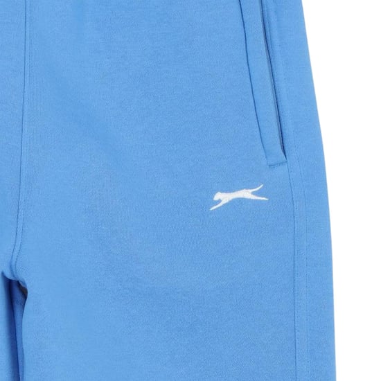 Slazenger Childrens/Kids Fleece Plain Jogging Bottoms (Light Blue) - Image 3