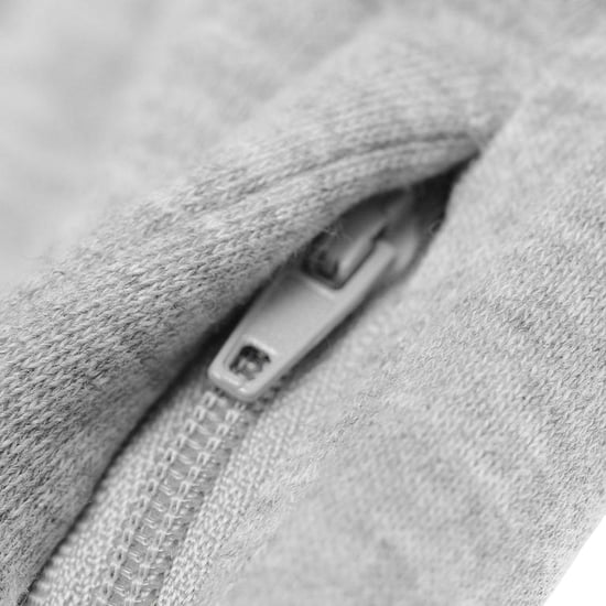 Slazenger Effen joggingbroeken van fleece voor kinderen (Grijze Mergel) - Image 3