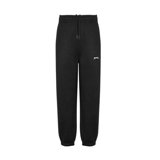 Slazenger Effen joggingbroeken van fleece voor kinderen (Zwart) - Image 2