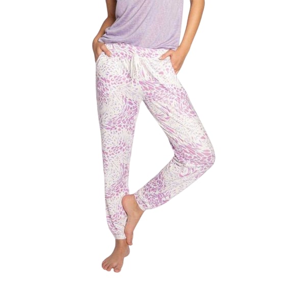 PJ Salvage Dames Leopards Joggingbroek (Off White) - Image 2