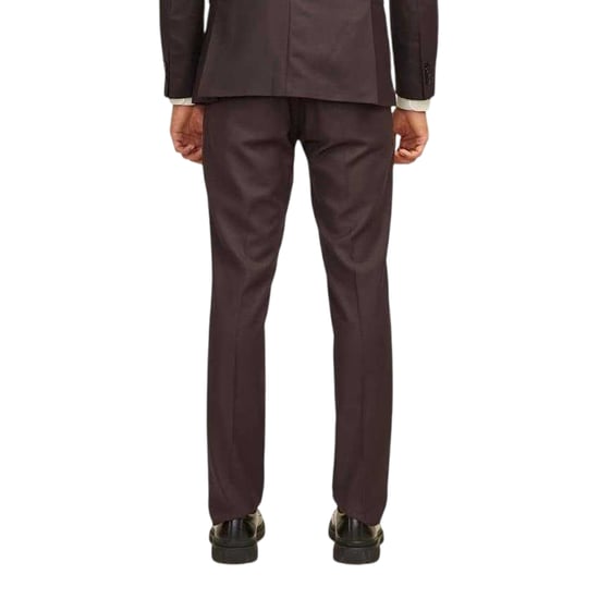 Jack And Jones Heren Solaris formele broek met rechte pijpen en slank model (Bruin) - Image 2