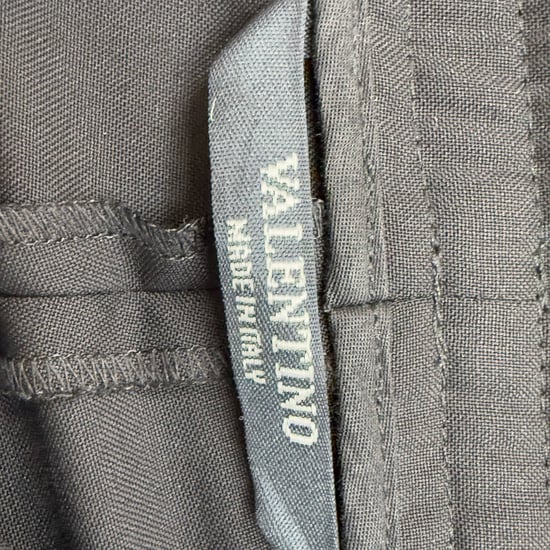Valentino Garavani Side Stripe Track Pants in Black Polyester - Image 3