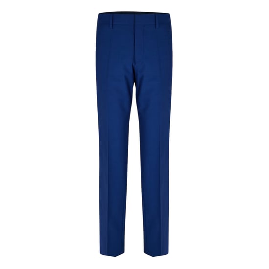 Boss H-Genius Effen Rechte Chino's (Marineblauw) - Image 1
