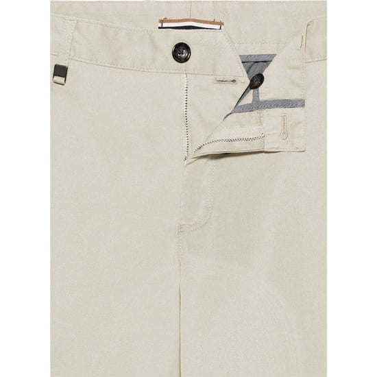 Boss Mens Cotton Slim Chinos (White) - Image 3