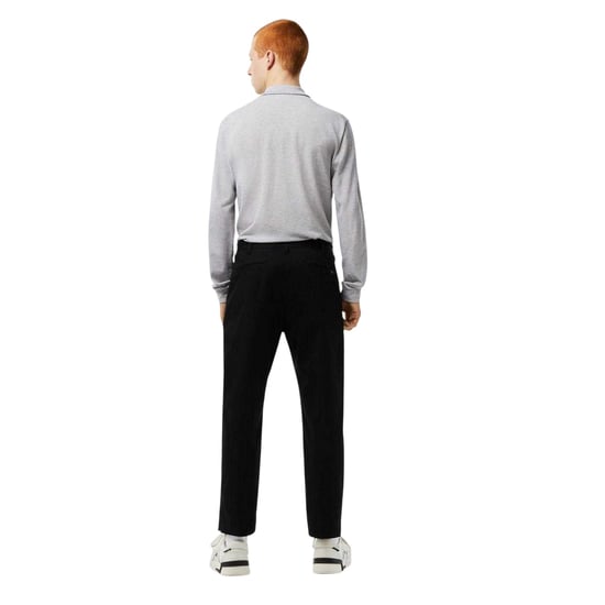 Lacoste Heren Tapered Chinos (Zwart) - Image 2