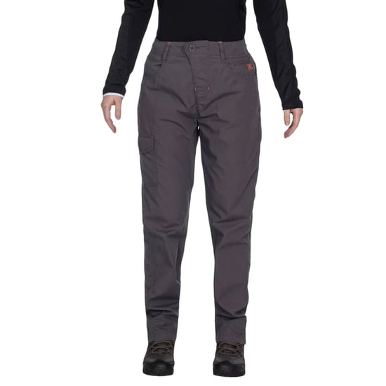 Trespass Womens/Ladies Rambler Straight Cargo Trousers (Carbon) - Image 4