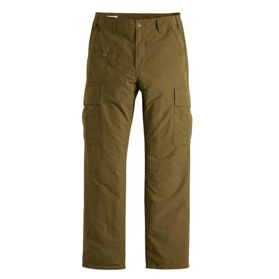 Levis Cargobyxor för män, modell Parachute, med medelhög midja och raka ben (Mörk oliv) - Image 2