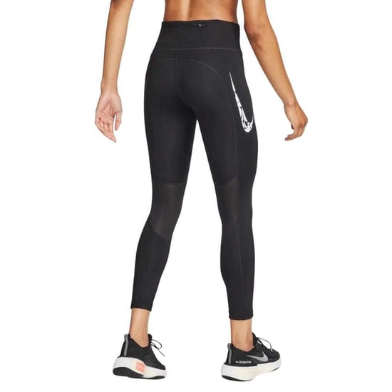 Nike Dames/Dames Logo Legging (Zwart) - Image 2