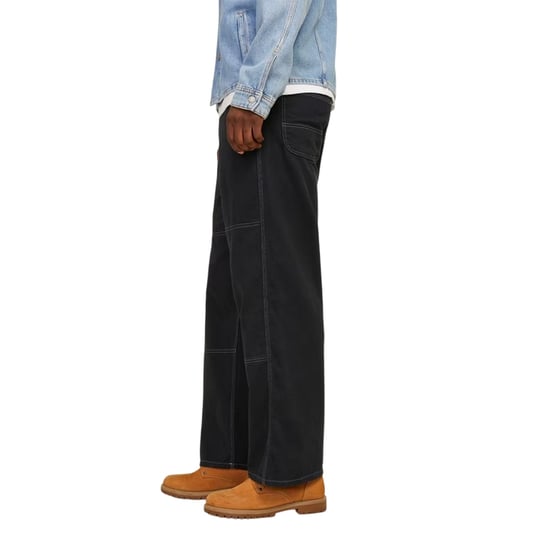 Jack And Jones Heren Owen Wijde Pantalon (Zwart) - Image 3
