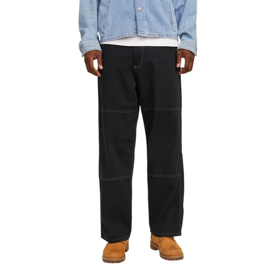 Jack And Jones Heren Owen Wijde Pantalon (Zwart) - Image 4