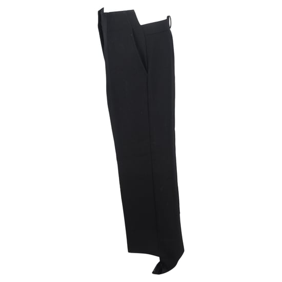 Celine Asymmetriska Byxor i Svart Ull - Image 2