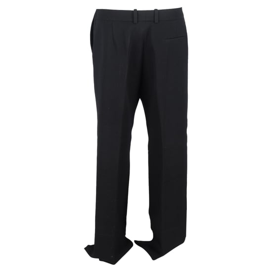Celine Asymmetriska Byxor i Svart Ull - Image 3
