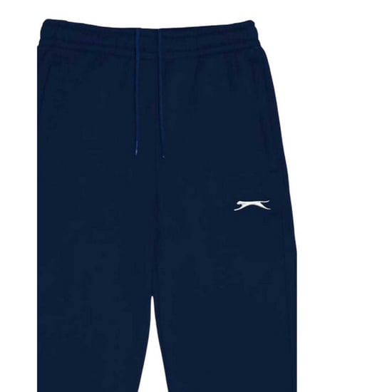 Slazenger Effen joggingbroeken van fleece voor kinderen (Marine) - Image 3