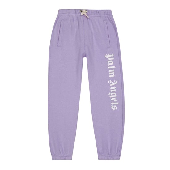 Palm Angels Kinder/Kinder Joggingbroek met logo (Lila/Wit) - Image 1
